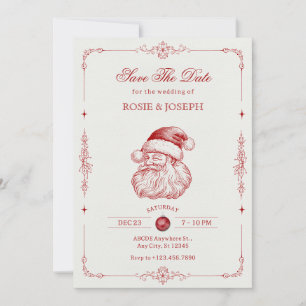 Hochzeit in Vintager Musik Save The Date
