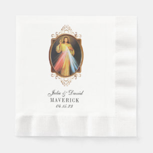 Hochzeit Jesus Göttliche Gnade Elegant Papier Napk Serviette