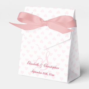 Hochzeit Jubiläum Elegantes Monogramm Personalisi Geschenkschachtel
