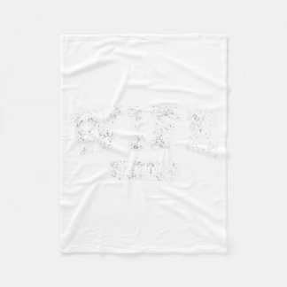 Hochzeit Junggesellenabschied Ehefrau und Ehemann  Fleecedecke