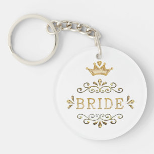 Hochzeit, Junggesellinnenabschied, Goldparty, Glit Schlüsselanhänger