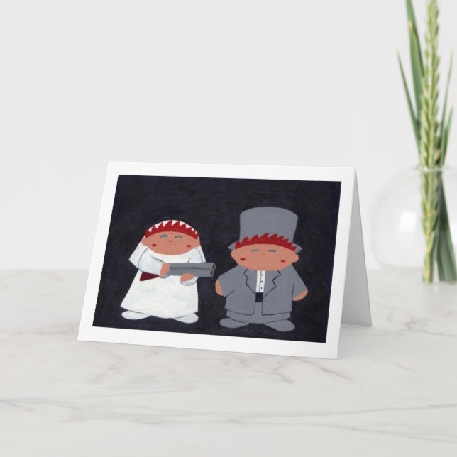 Hochzeit Karte (Vorderseite)