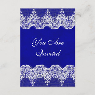 Hochzeit königliche Einladung Rustikale Burlap & L