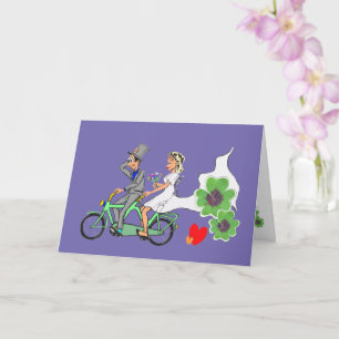 Hochzeit Kunden. BG-Farbe DIY-Grußkarte Karte