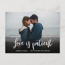 Hochzeit Liebe ist Patient Zurückgestellt einfache