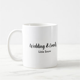 Hochzeit lila und weiß kaffeetasse