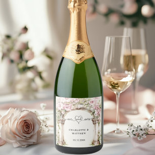 Hochzeit mehr Herz Drehbuch rosa Floralbogen Bogen