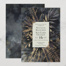 Hochzeit mit Gold und Tonschiefer