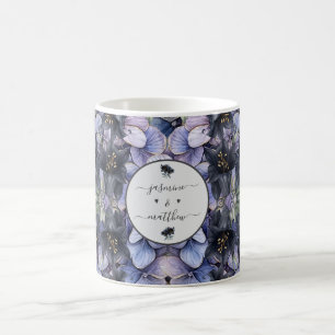Hochzeit mit klassischen Namen für Paare in launis Kaffeetasse