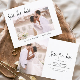 Hochzeit mit kleinem Budget - Foto - Minimalistisc Flyer