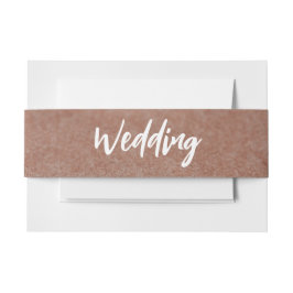 Hochzeit mit tropischem Sand am Strand Einladungsbanderole