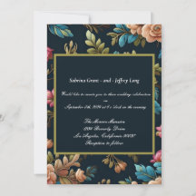 Hochzeit mit Vintage-Blumen