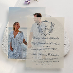 Hochzeit mit Vintagem Wappen und Seezunge