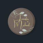 Hochzeit Moderner Minimalistischer Schlichter Kall Magnet<br><div class="desc">Sie können die Schriftart und Farben leicht ändern. Sie können auch Ihr Logo und das Hintergrundbild hinzufügen,  wie Sie möchten.</div>