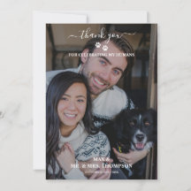 Hochzeit Modernes Foto Ehepaar Dog My Humans