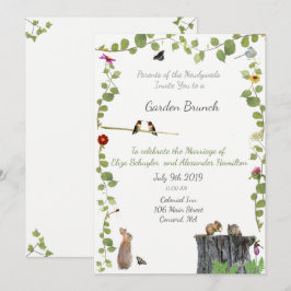 Hochzeit: Neuer Brunch Einladung