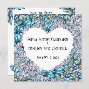 Hochzeit oder irgendein Besondere Anlass Einladung