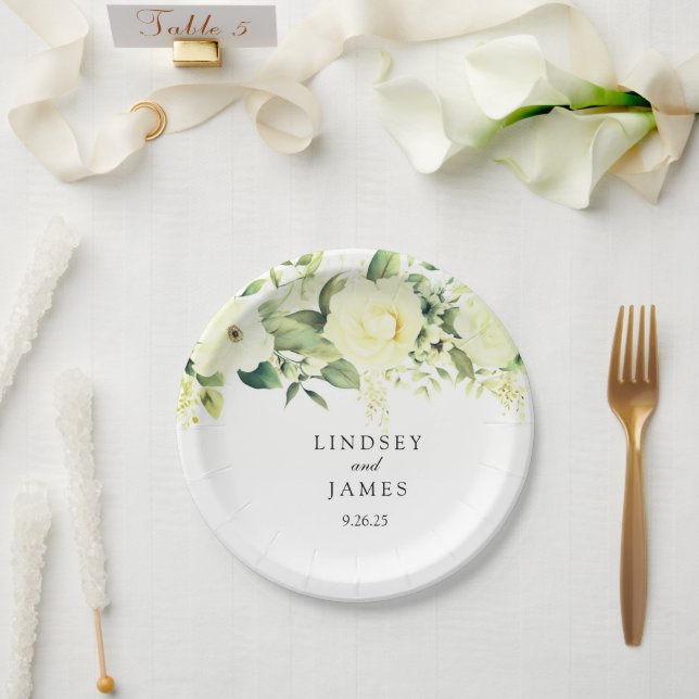 Hochzeit Pappteller (Hochzeit)