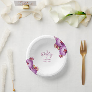 Hochzeit Pappteller