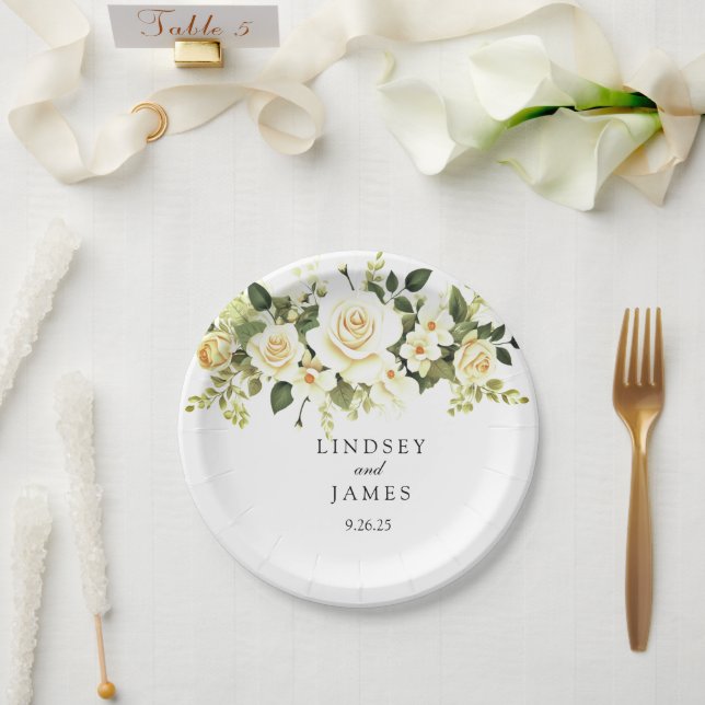 Hochzeit Pappteller (Hochzeit)