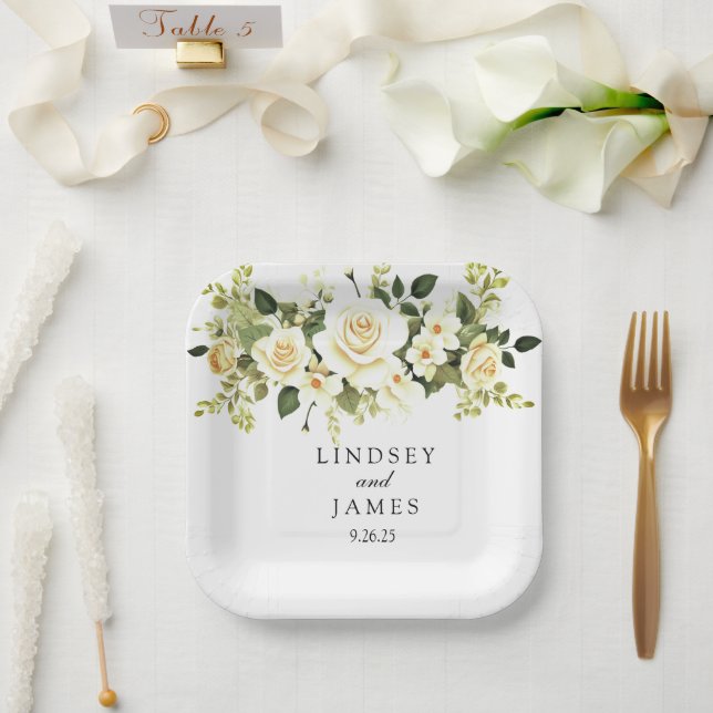 Hochzeit Pappteller (Hochzeit)