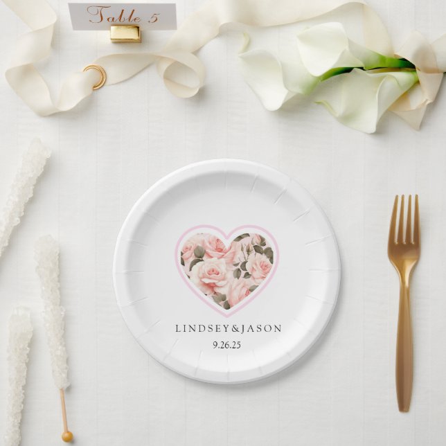 Hochzeit Pappteller (Hochzeit)