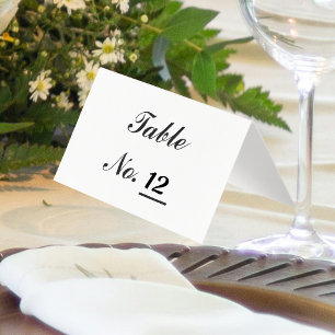 Hochzeit, Party gefaltete benutzerdefinierte Tisch