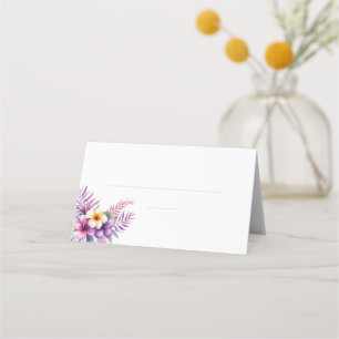 Hochzeit Platzkarten-Wasserfarbeninsel Romance- Platzkarte