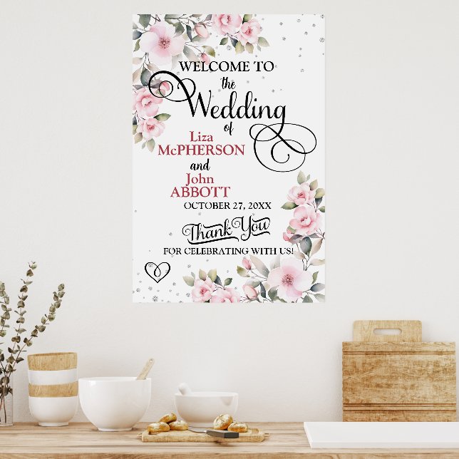 Hochzeit Poster (Küche)