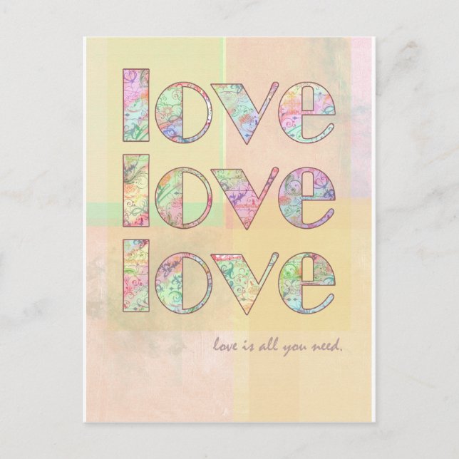 Hochzeit Postkarte (Vorderseite)