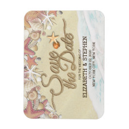 Hochzeit retten Sommersommer Sandstrand Starfish Magnet