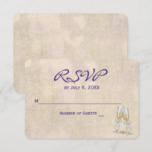 Hochzeit RSVP Bloral Einladung