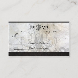 Hochzeit RSVP Card-Celtic Gaelic Knot Wedding Begleitkarte