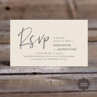 Hochzeit RSVP Modernes Abendessen Einladung Erinne