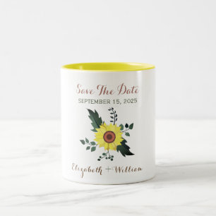 Hochzeit Save The Date Einladung Zweifarbige Tasse