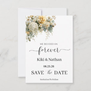 Hochzeit Save the Date Karte