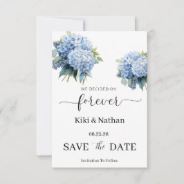 Hochzeit Save-the-Date-Karte