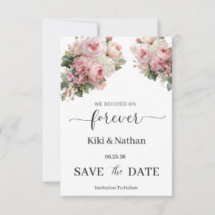 Hochzeit Save-the-Date-Karte