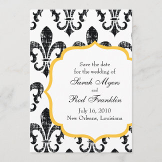 Hochzeit Save the Date | New Orleans | Gold