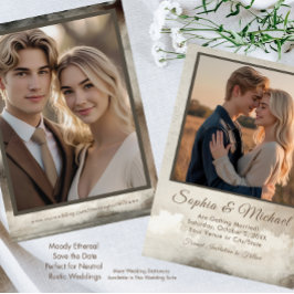 Hochzeit Sichern Sie das Datum ätherische Wasserfa Save The Date