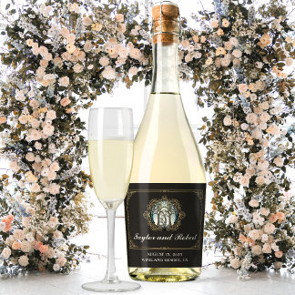 Hochzeit Sparkling Weinkultur und Erde Jugendstil
