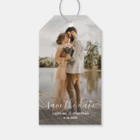 Hochzeit Speichern Sie das Date-Foto Einfache Kall