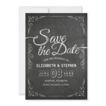 Hochzeit speichern Sie das Datum Black Gold Script