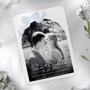 Hochzeit speichern Sie das Datum der Einladung B Magnet