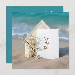 Hochzeit speichern Sie das Datum mit Starfish Save The Date