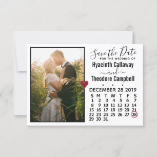 Hochzeit Speichern Sie den Termin Dezember 2019 Ka Save The Date