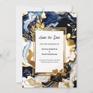 Hochzeit Speichern Sie die Datumskarte Save The Date