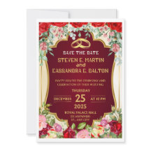 Hochzeit Speichern Sie die Datumskarten