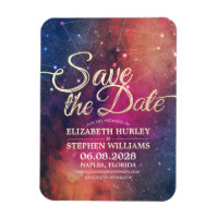 Hochzeit speichert das Datum Galaxie-Nebula-Sternb