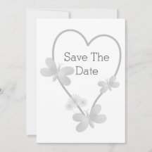 Hochzeit speichert das Datum Silberne Herzstillstä